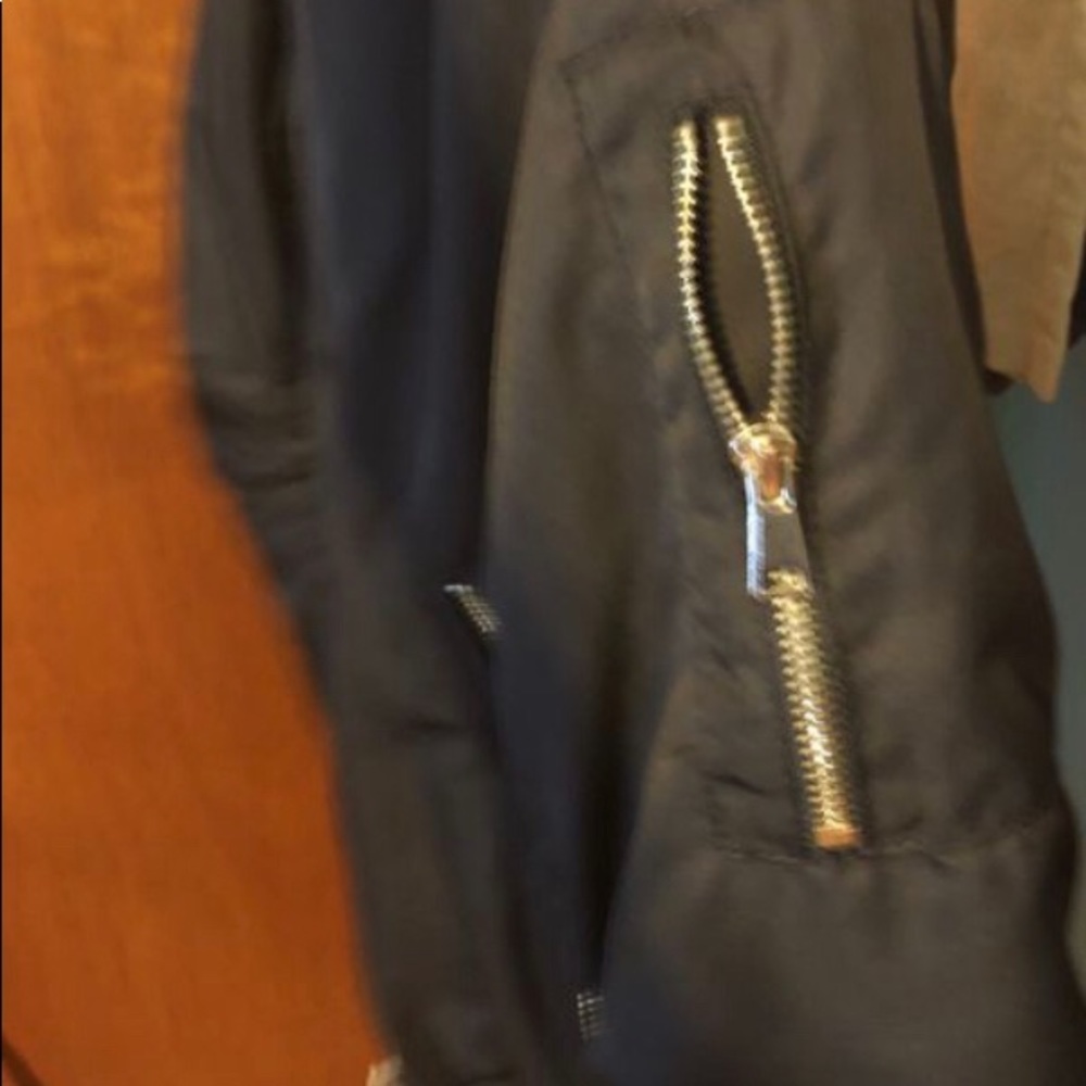 Black utility jacket